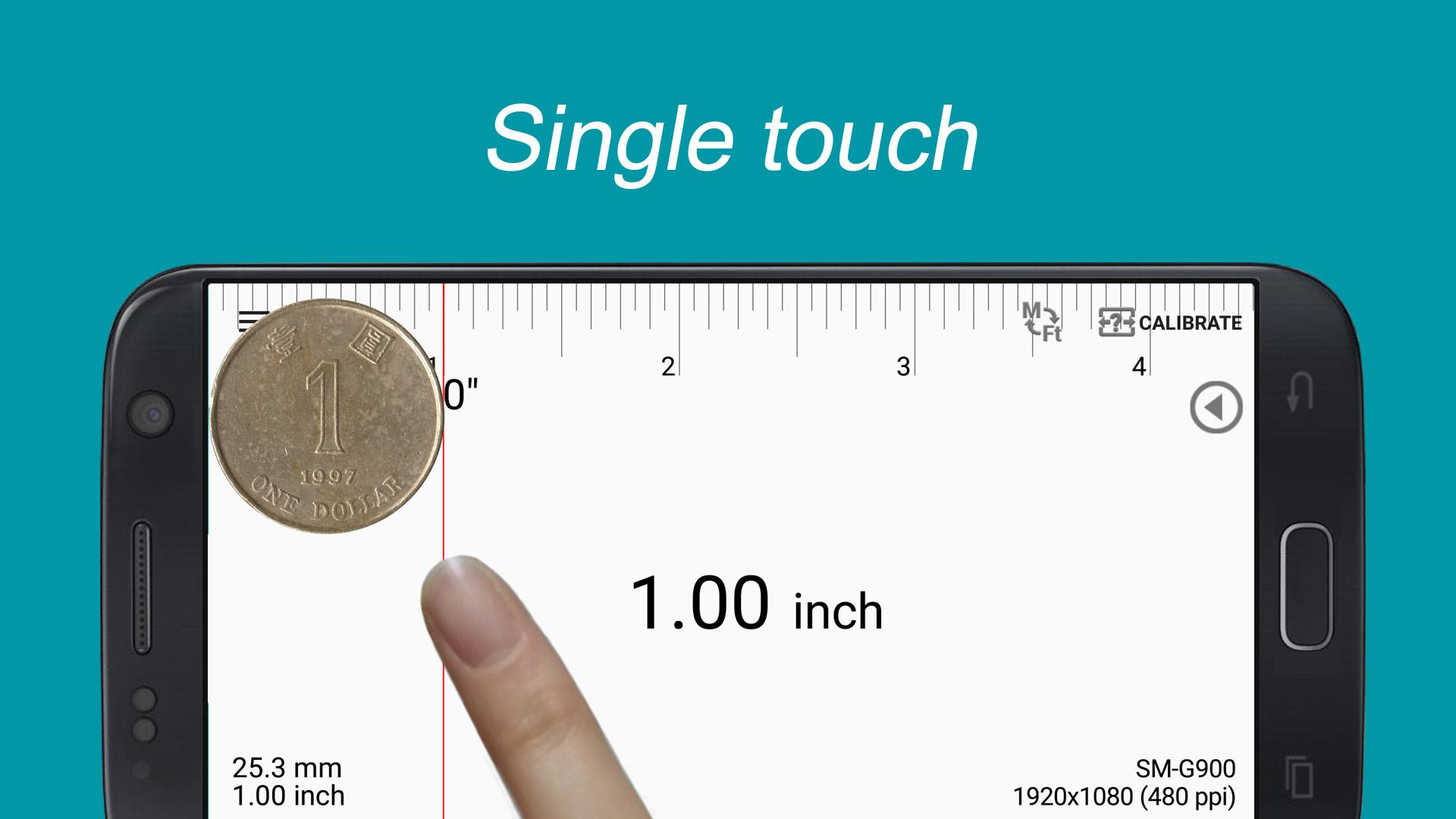 اسکرین شات 2 برنامه Smart Ruler