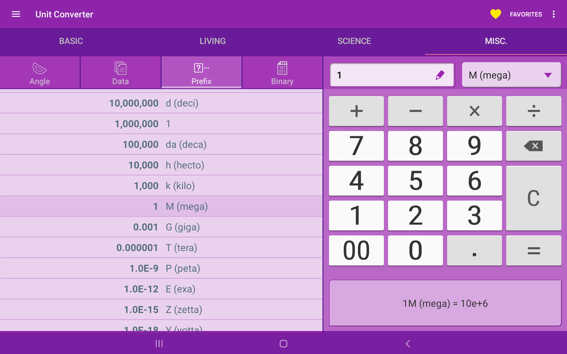 اسکرین شات 8 برنامه Unit Converter