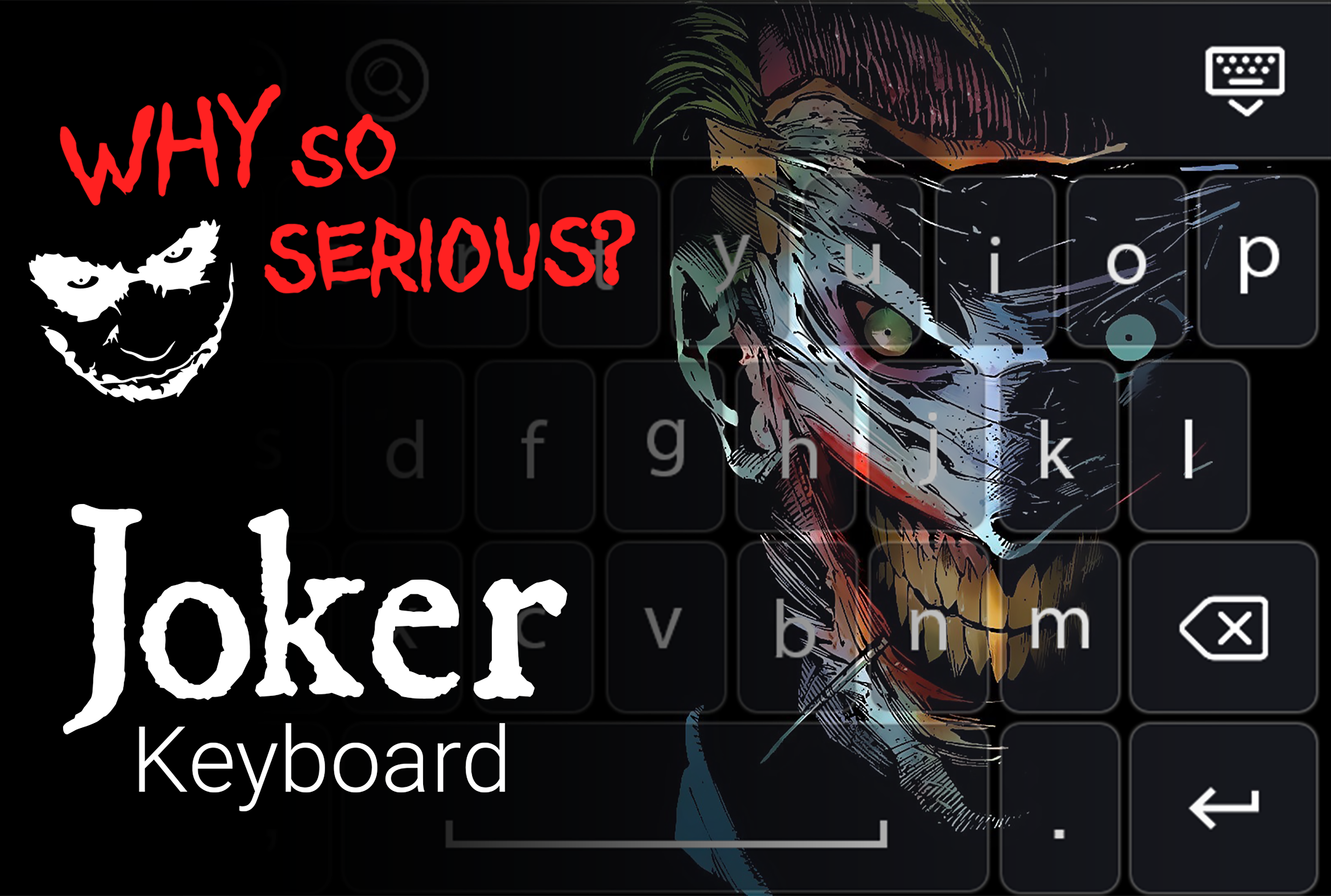 اسکرین شات 1 برنامه Jokrt - Joker Keyboard
