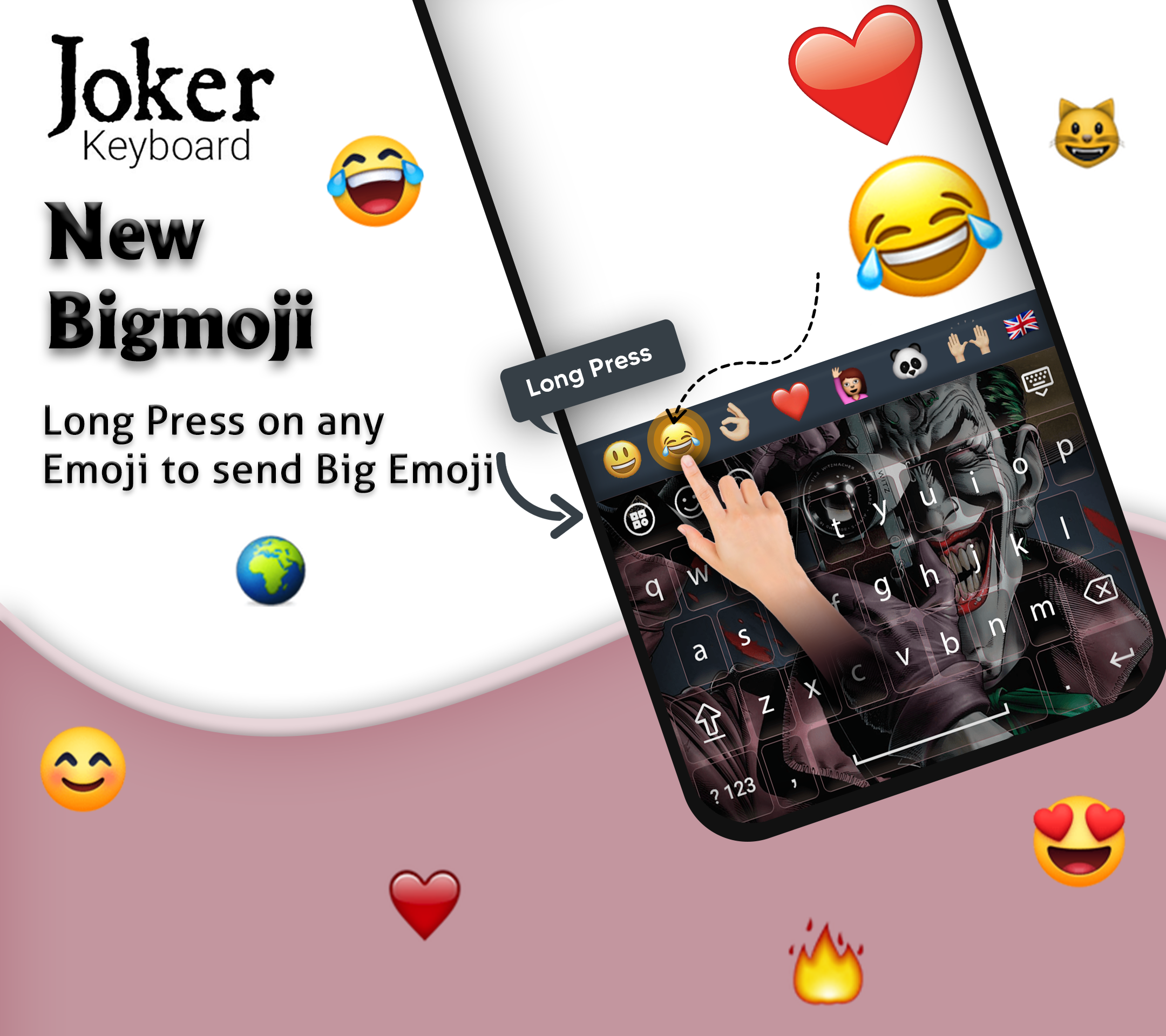 اسکرین شات 3 برنامه Jokrt - Joker Keyboard