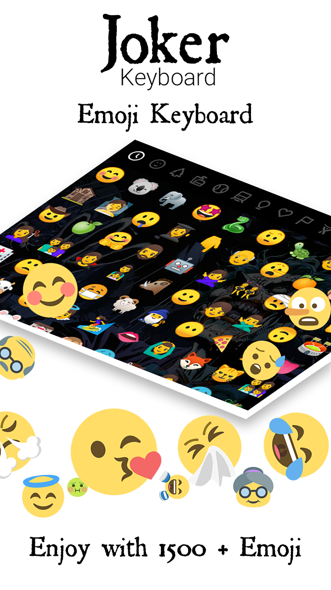 اسکرین شات 8 برنامه Jokrt - Joker Keyboard