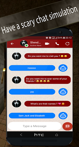 اسکرین شات 3 بازی Ghosts  video calls and chat simulator (prank)