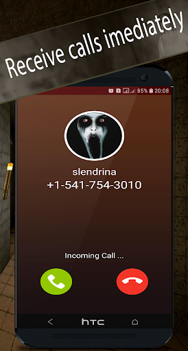 اسکرین شات 2 بازی Ghosts  video calls and chat simulator (prank)
