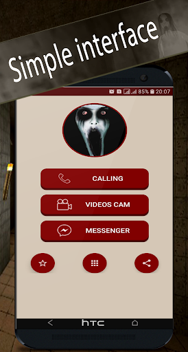 اسکرین شات 5 بازی Ghosts  video calls and chat simulator (prank)