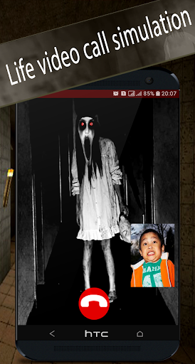اسکرین شات 1 بازی Ghosts  video calls and chat simulator (prank)