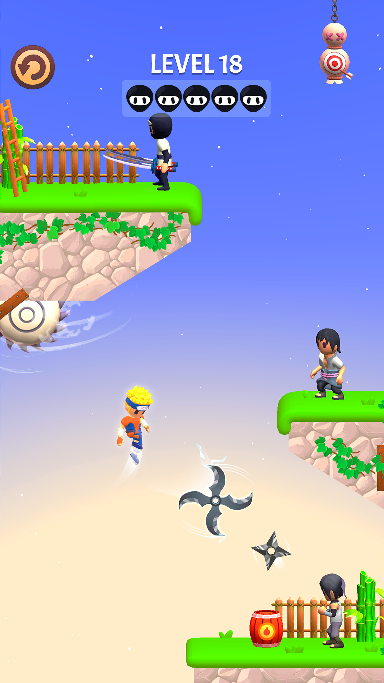 اسکرین شات 8 بازی Kunai Master: Ninja Assassin