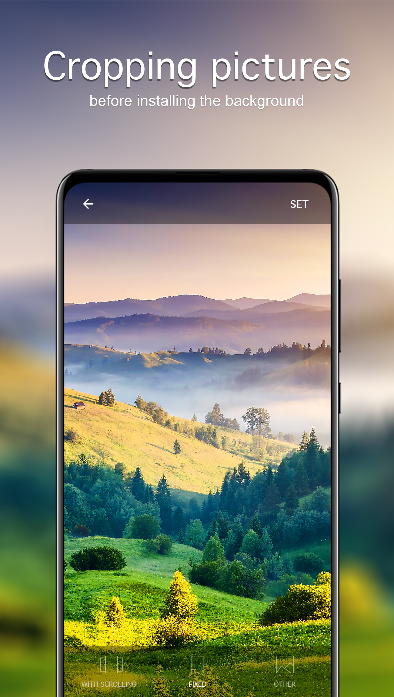 اسکرین شات 4 برنامه Landscape Wallpapers 4K