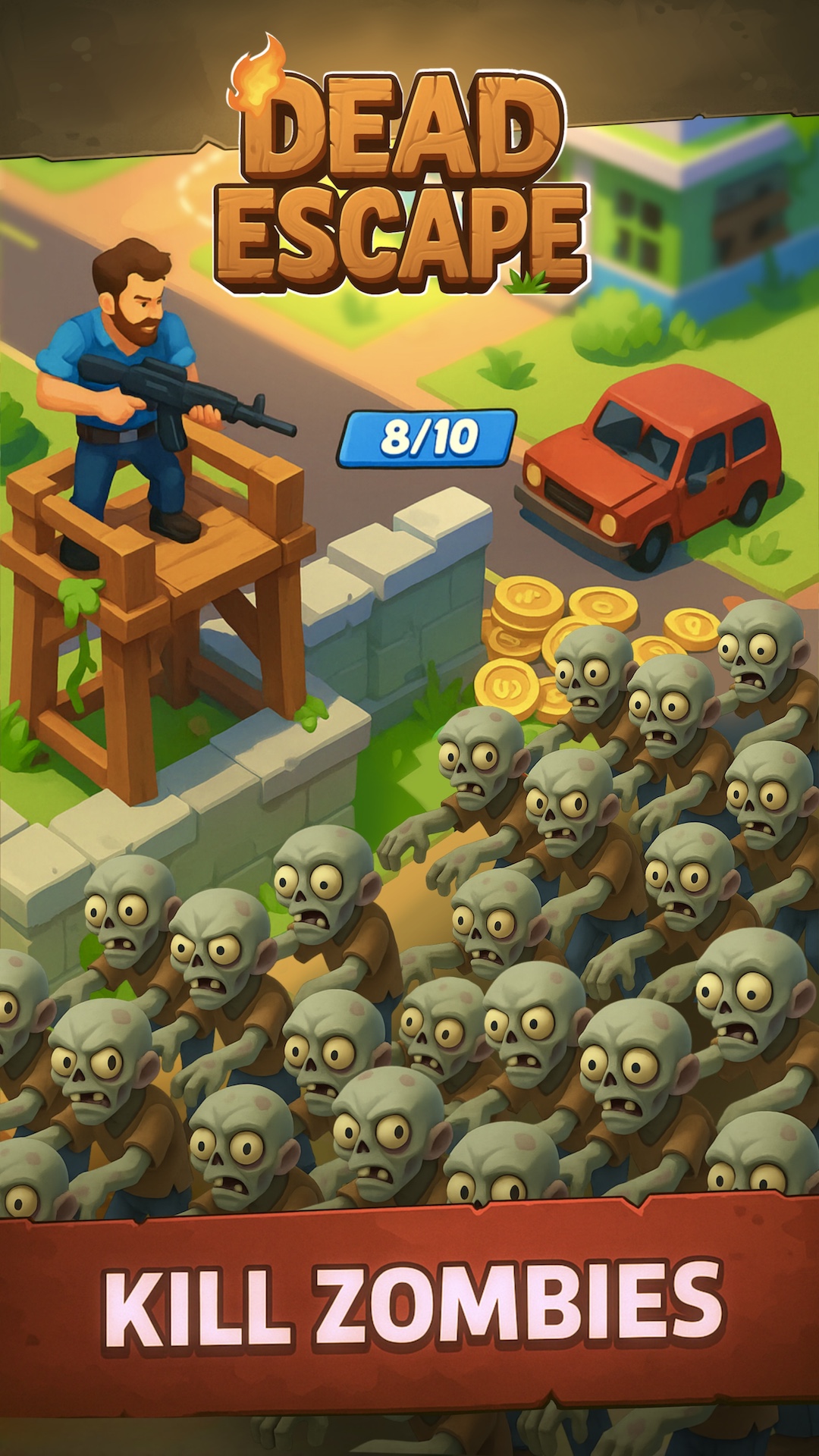 اسکرین شات 5 بازی Dead Escape－Zombie Shooter