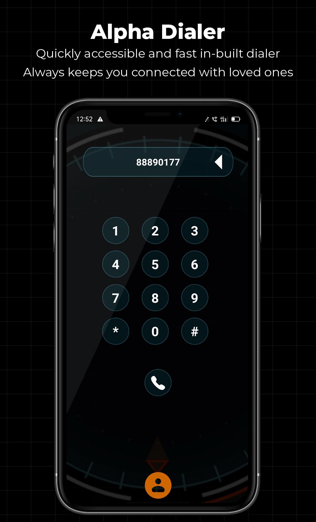اسکرین شات 6 برنامه Alpha Hybrid Launcher 4D theme