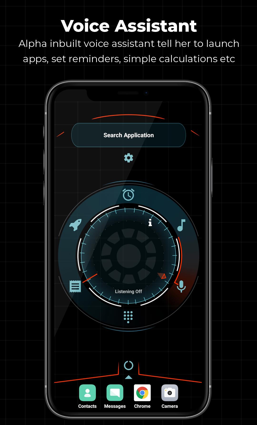 اسکرین شات 8 برنامه Alpha Hybrid Launcher 4D theme