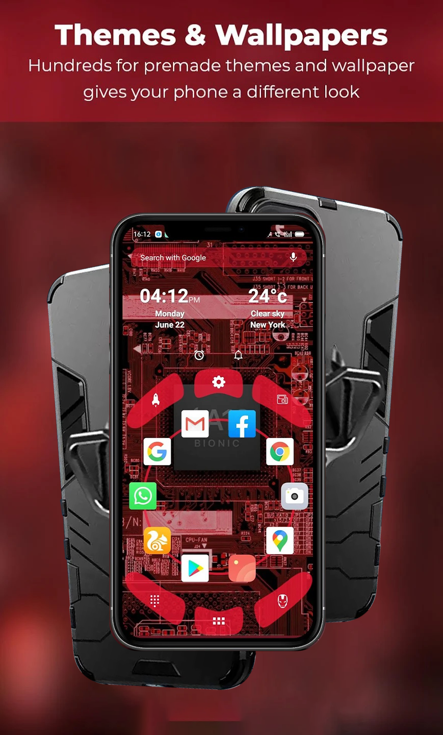 اسکرین شات 4 برنامه Ares Launcher -Themes Launcher