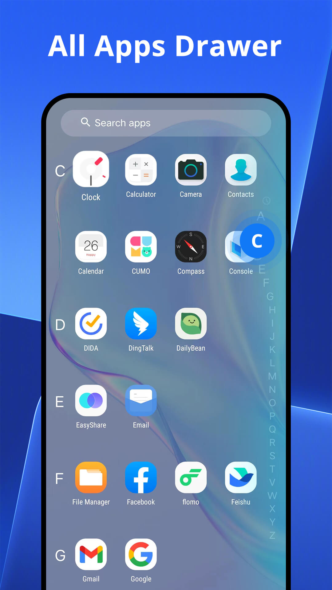 اسکرین شات 2 برنامه 3D Droid15 Launcher