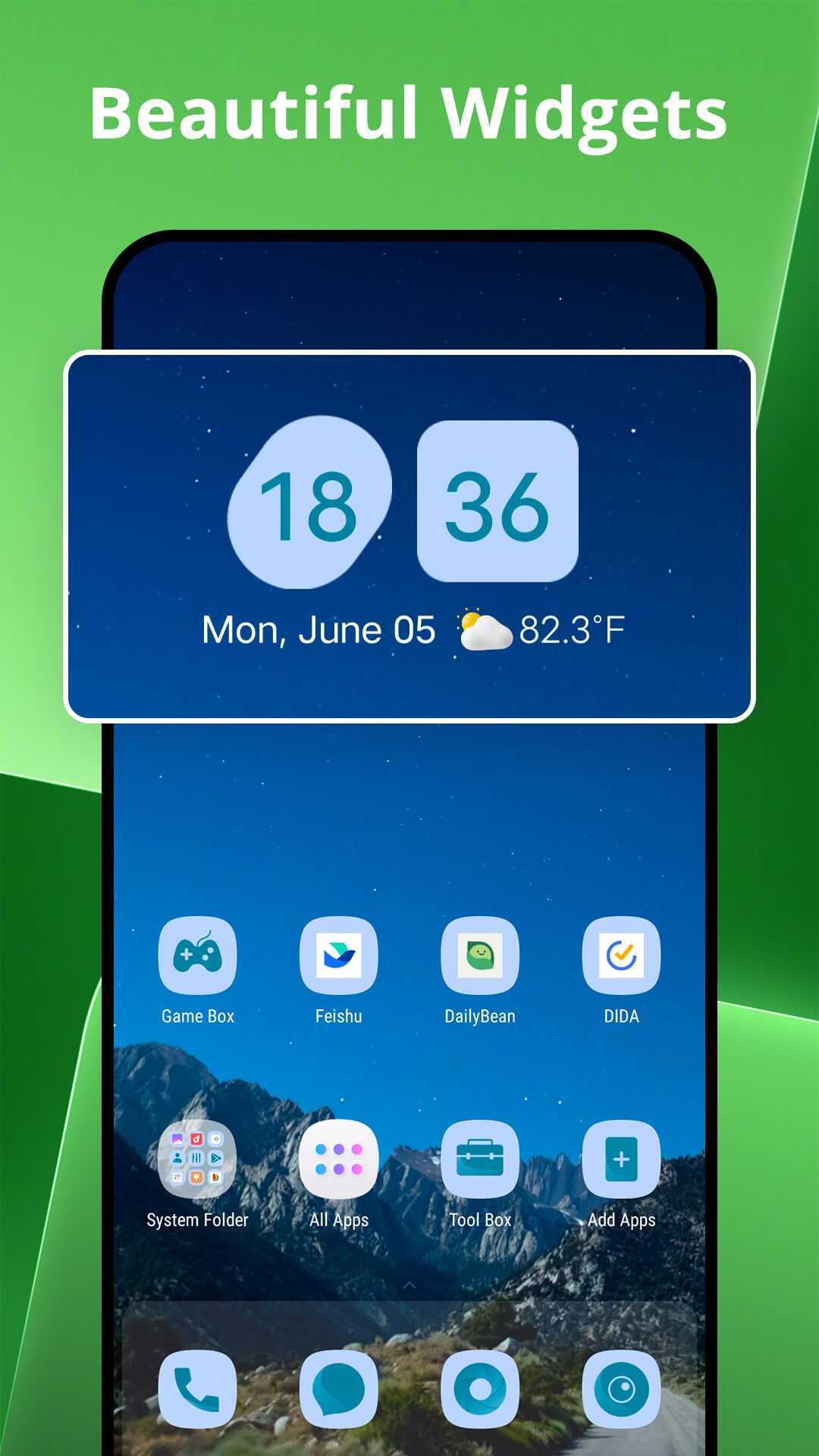 اسکرین شات 7 برنامه 3D Droid15 Launcher