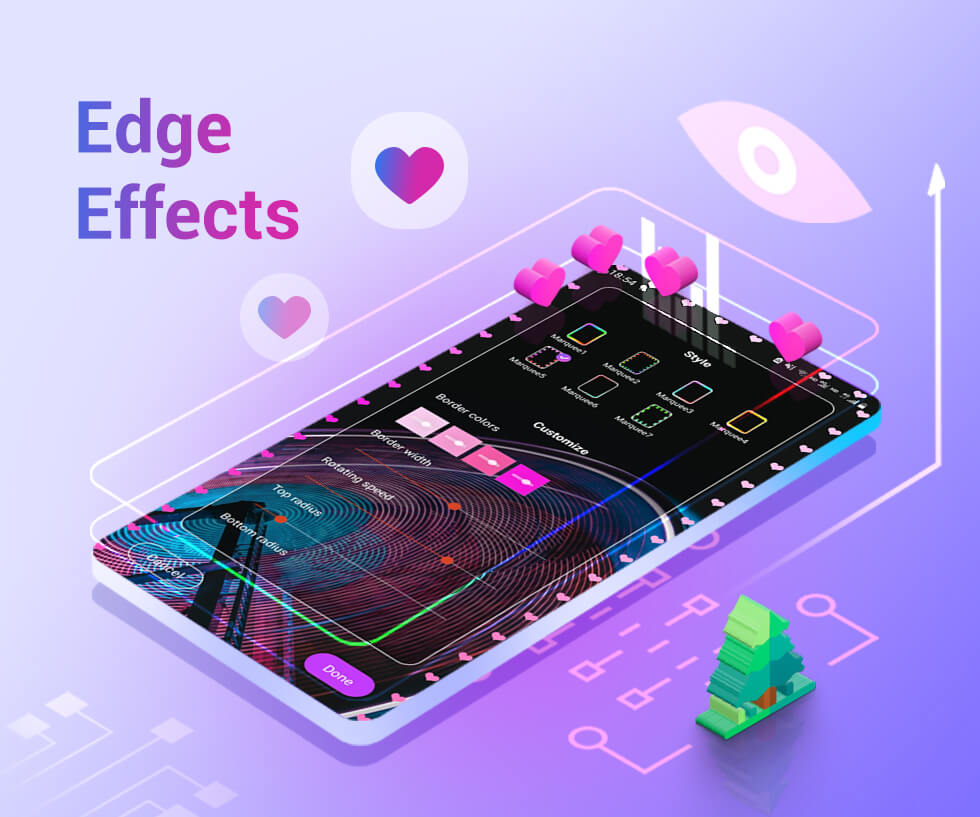 اسکرین شات 4 برنامه 3D Effect Launcher, Cool Live