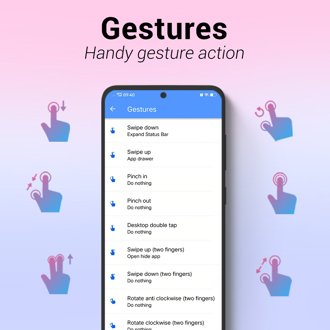 اسکرین شات 7 برنامه Mix Launcher