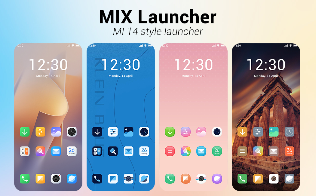 اسکرین شات 1 برنامه MiX Launcher V14 for Redmi, Mi