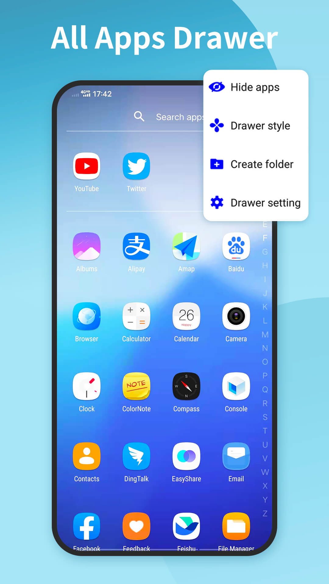 اسکرین شات 2 برنامه Super Nice Launcher