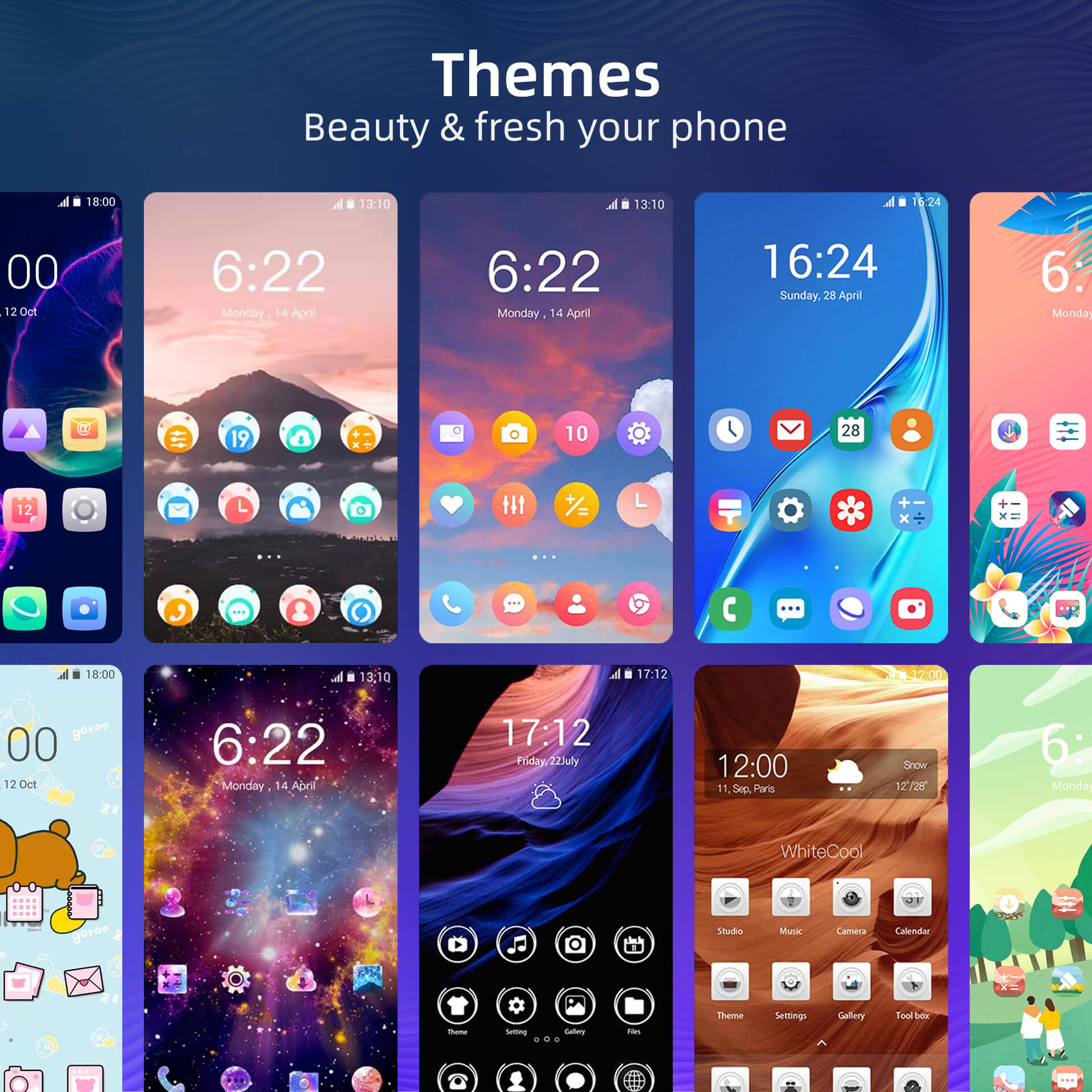اسکرین شات 3 برنامه Pie Launcher version 2025