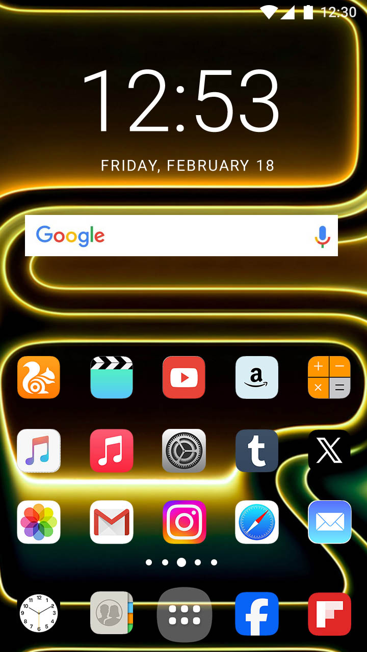 اسکرین شات 3 برنامه Theme of iPhone 17 Pro Max