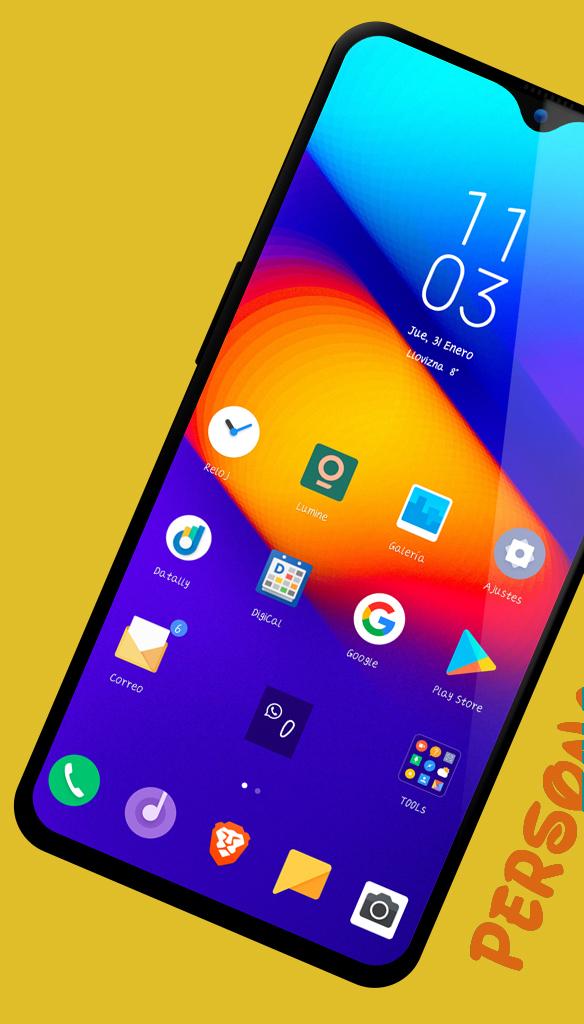 اسکرین شات 1 برنامه Redmi note 8 Pro Theme