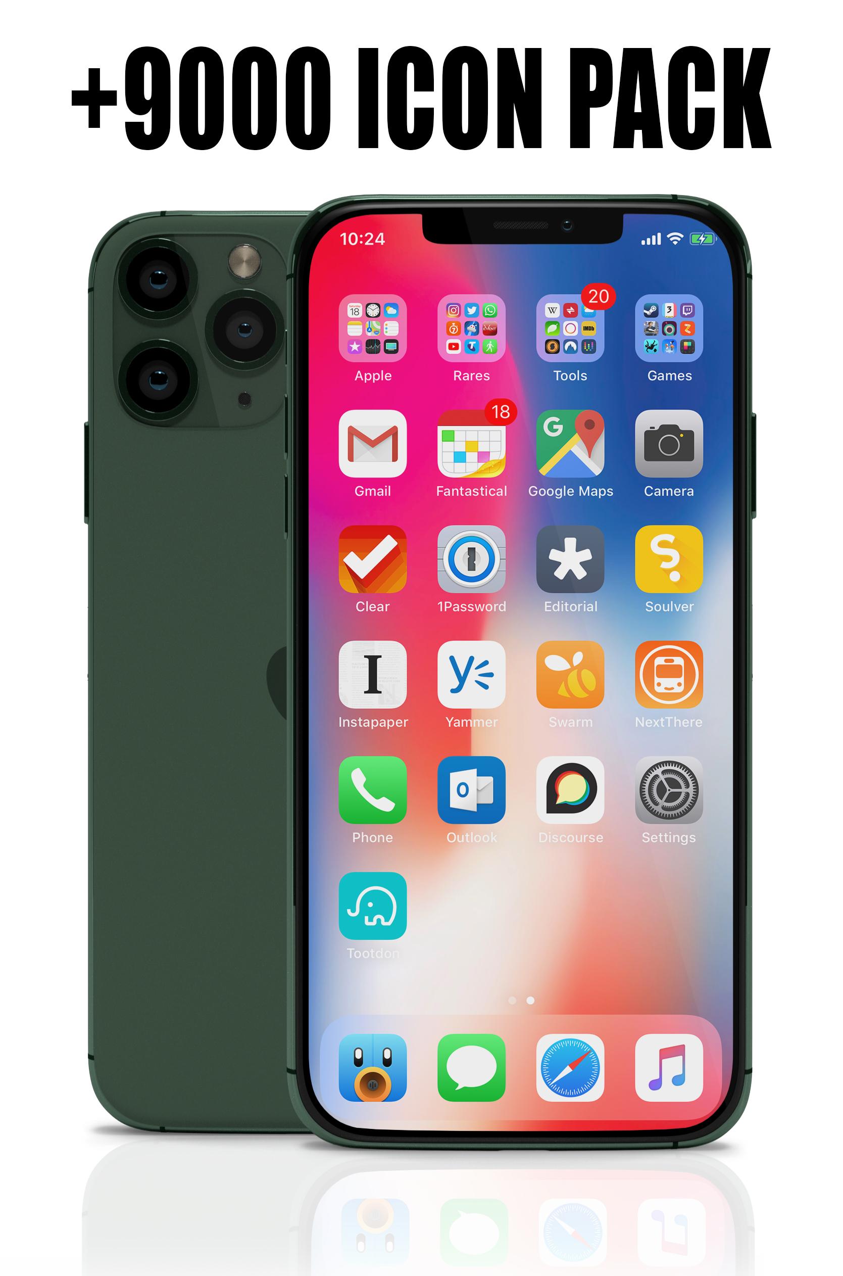 اسکرین شات 4 برنامه IOS 14 Theme, IOS 14 ICON PACK