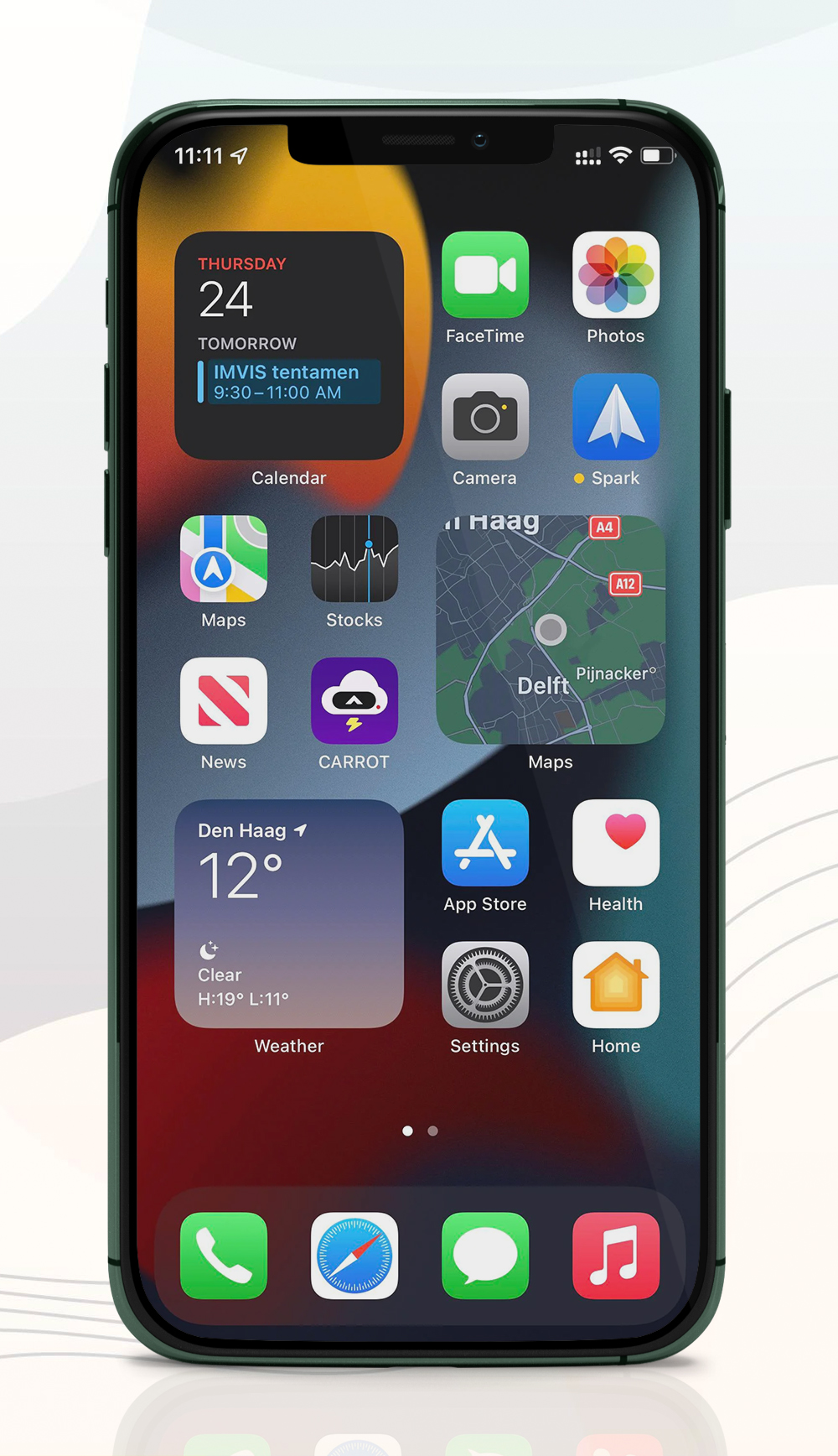 اسکرین شات 2 برنامه IOS 16 icon-pack and Theme