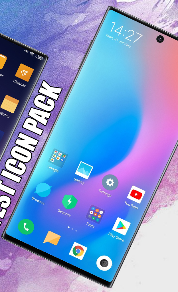 اسکرین شات 4 برنامه Mi 10i Launcher, theme for Xia