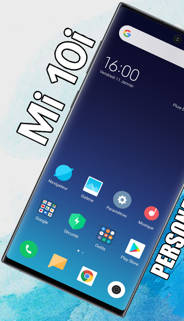 اسکرین شات 1 برنامه Mi 10i Launcher, theme for Xia