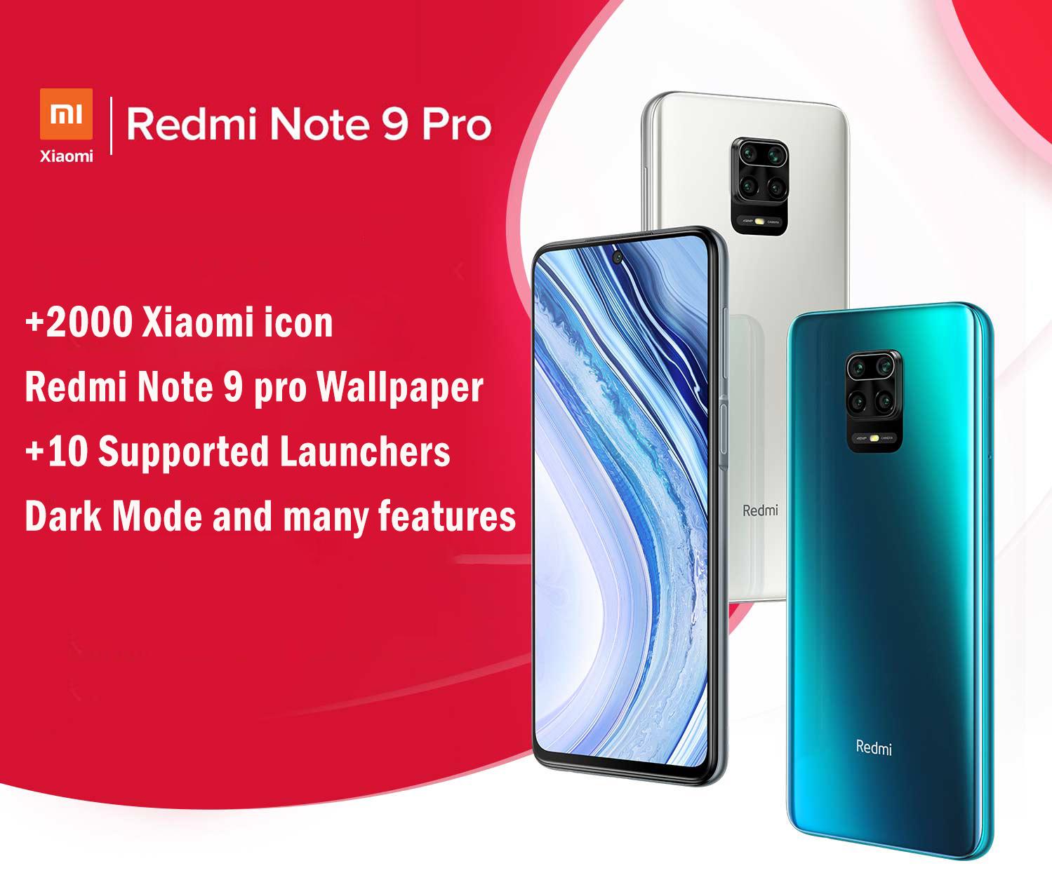 اسکرین شات 1 برنامه Redmi note 9 Pro Theme, Xiaomi