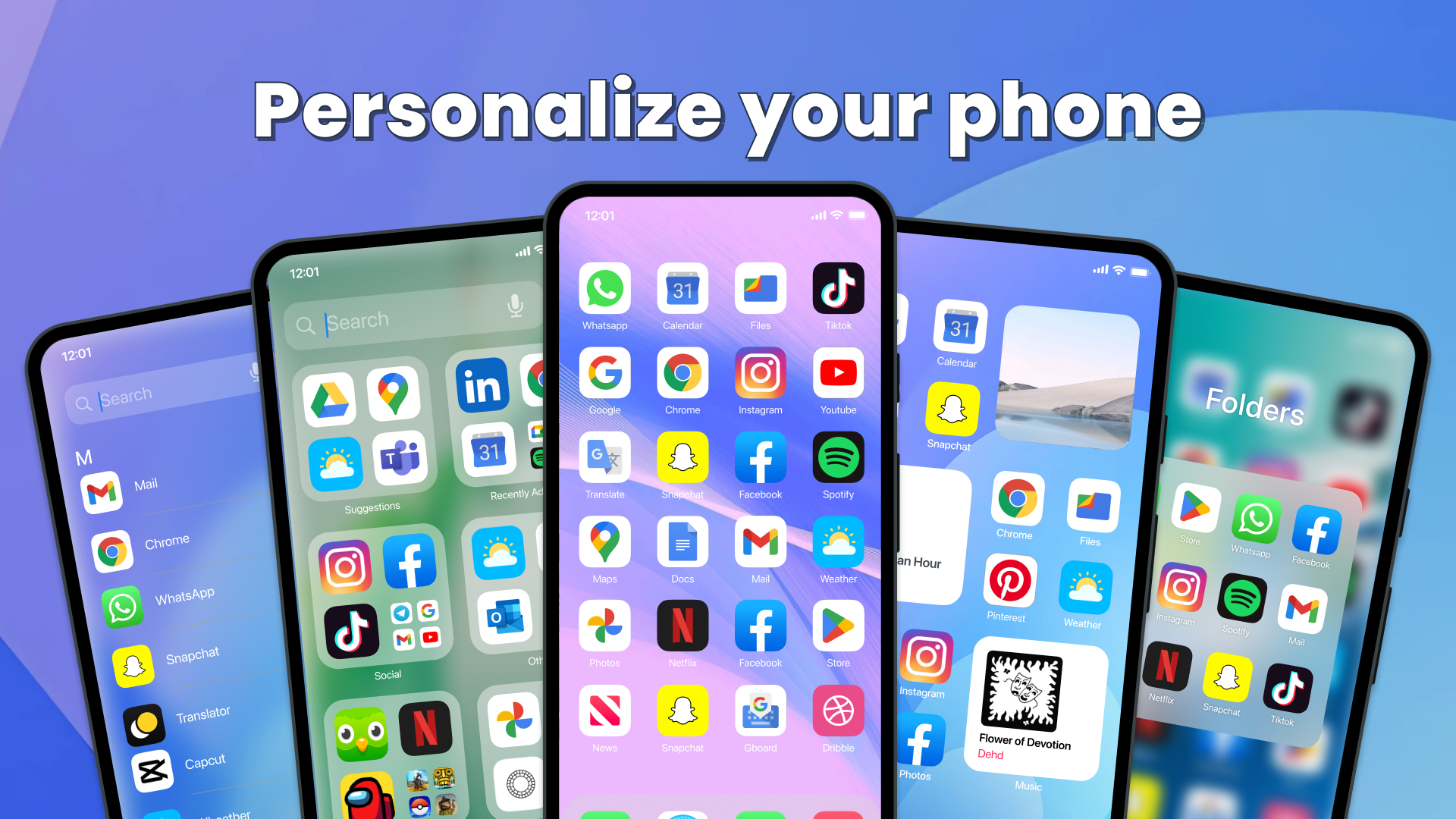 اسکرین شات 1 برنامه Launcher OS 2024