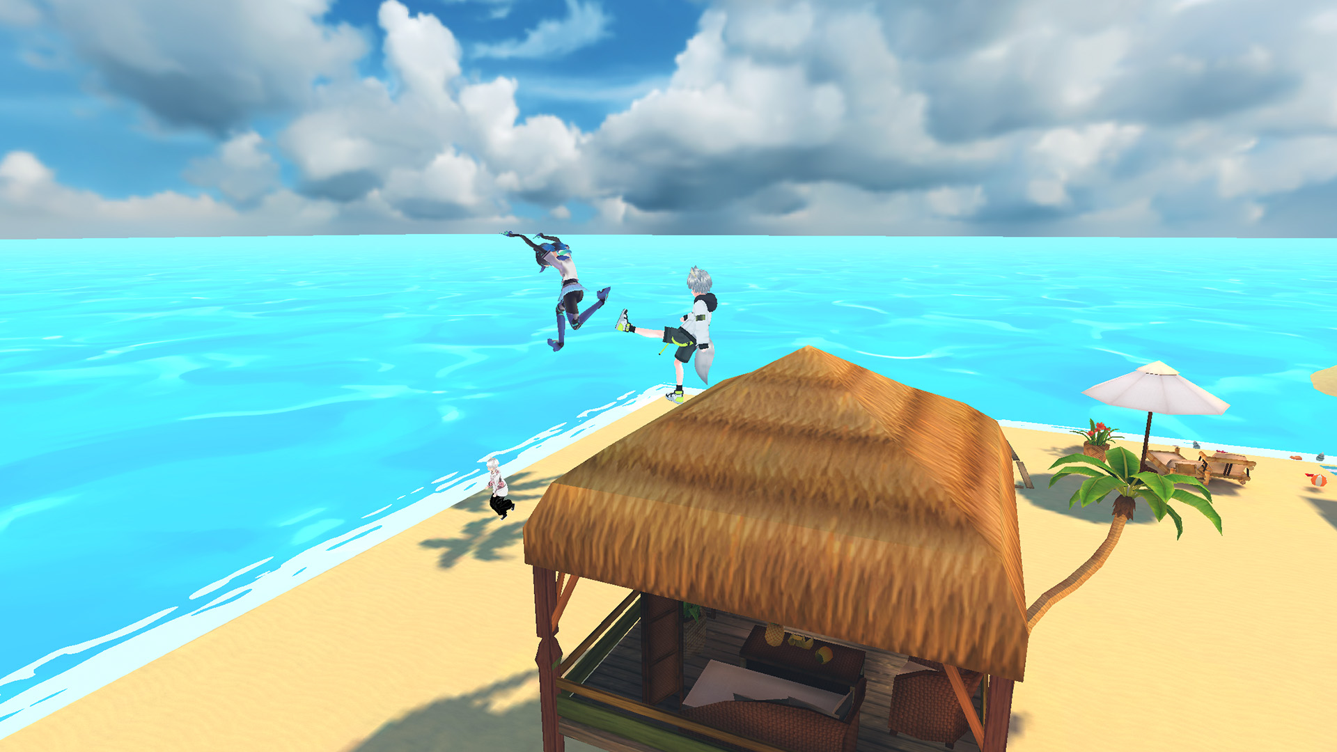 اسکرین شات 1 بازی The floor is lava game parkour