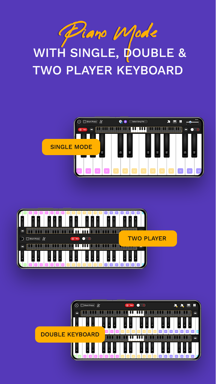 اسکرین شات برنامه Learn Piano: My Piano Keyboard 6