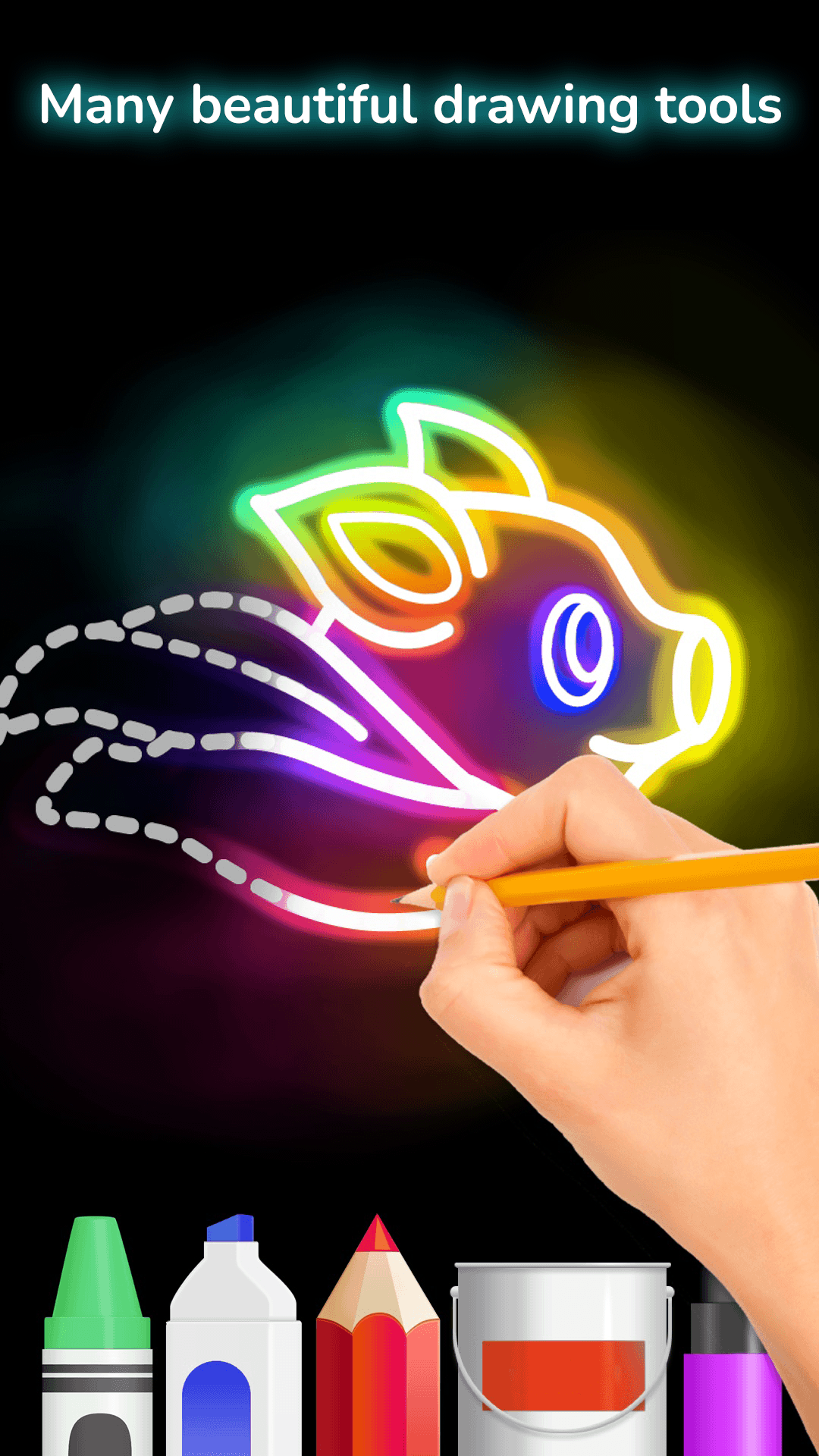 اسکرین شات 4 برنامه Learn to Draw Animals