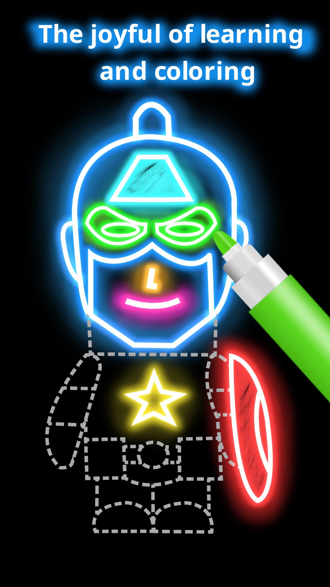 اسکرین شات 5 برنامه Learn to Draw Cartoon