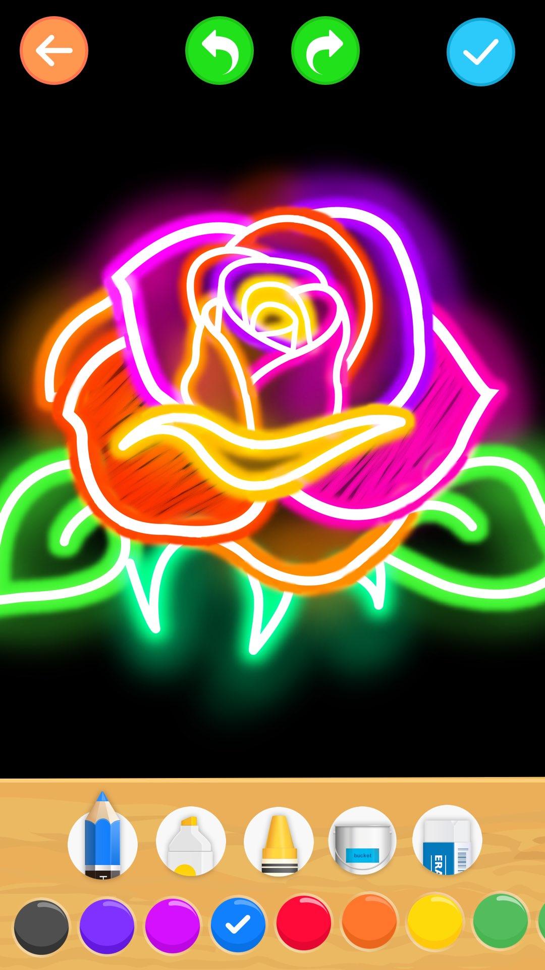 اسکرین شات 7 برنامه Learn to Draw Flower