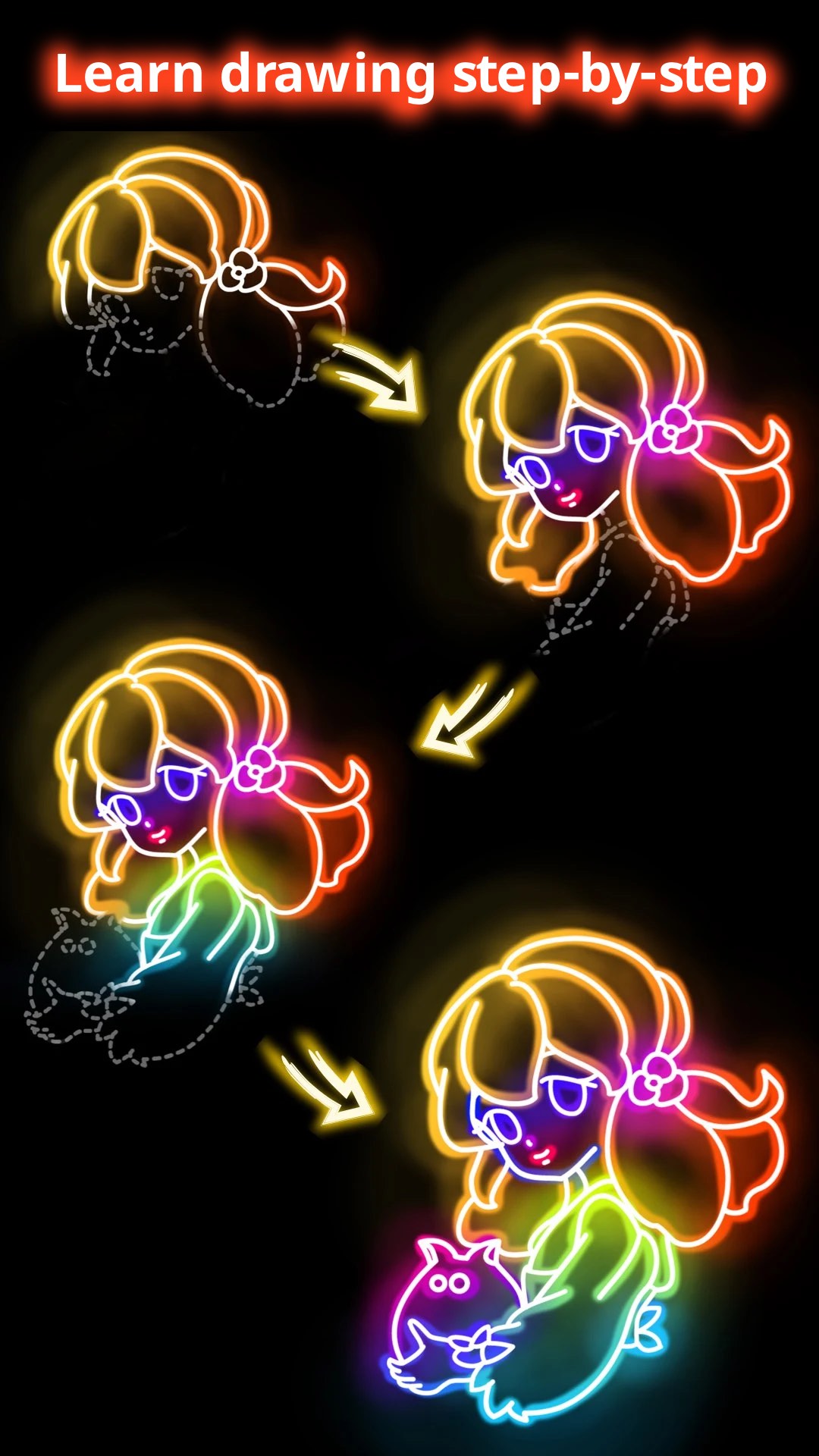 اسکرین شات 1 بازی Learn to Draw Princess