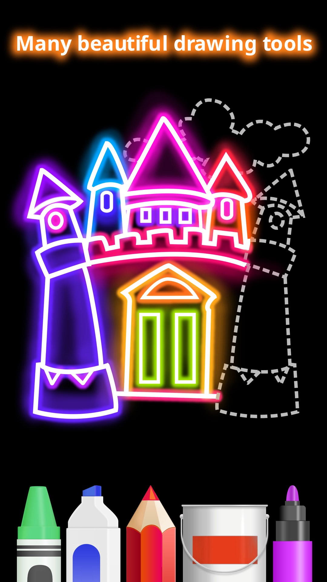 اسکرین شات 6 بازی Learn to Draw Princess