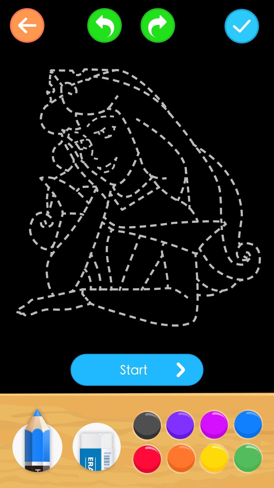 اسکرین شات 2 بازی Learn to Draw Princess