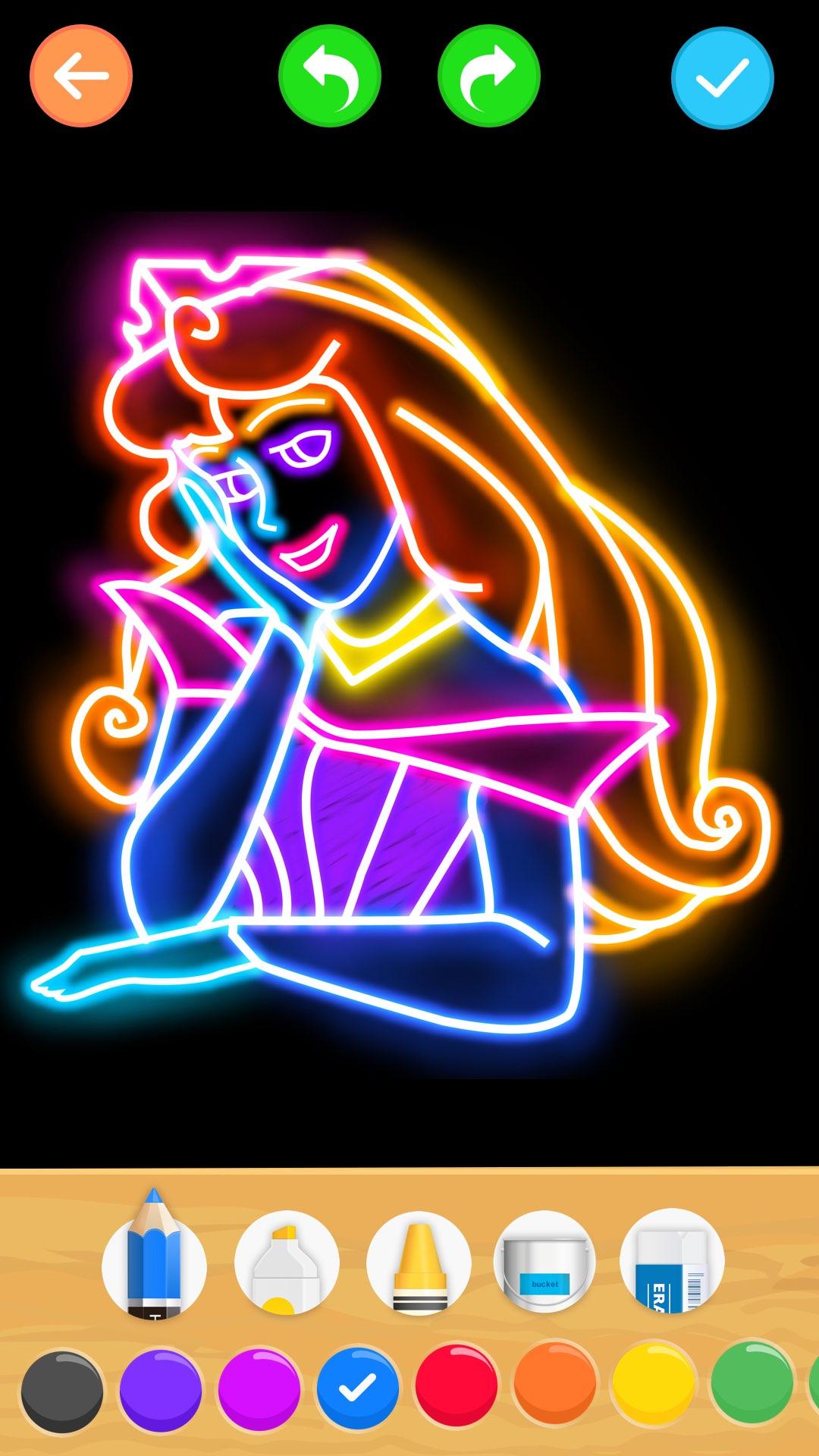 اسکرین شات 7 بازی Learn to Draw Princess