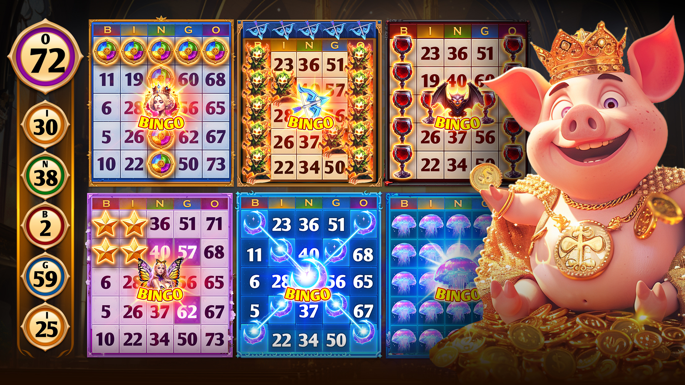 اسکرین شات 3 بازی Legendary Hero Bingo