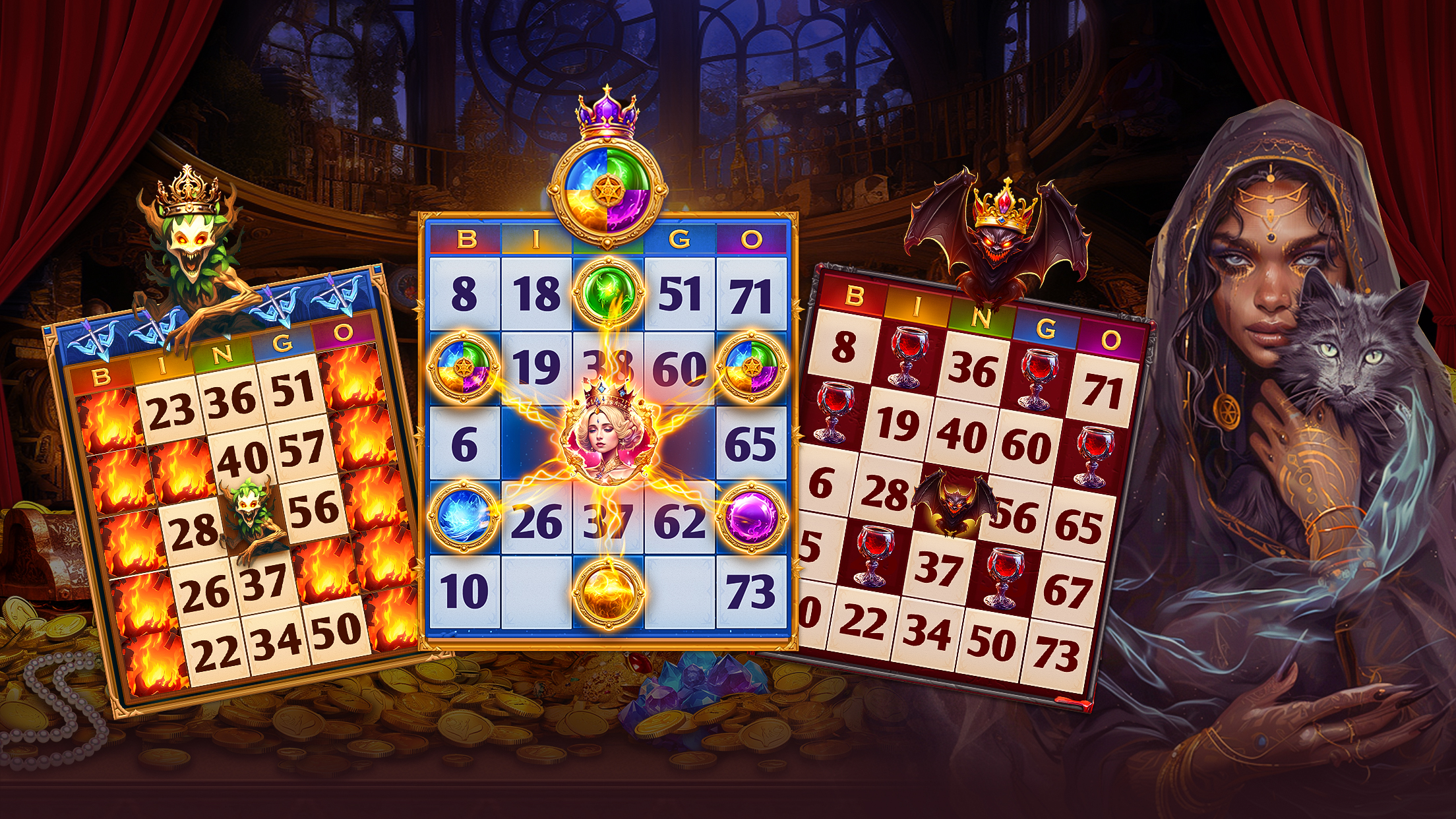 اسکرین شات 4 بازی Legendary Hero Bingo