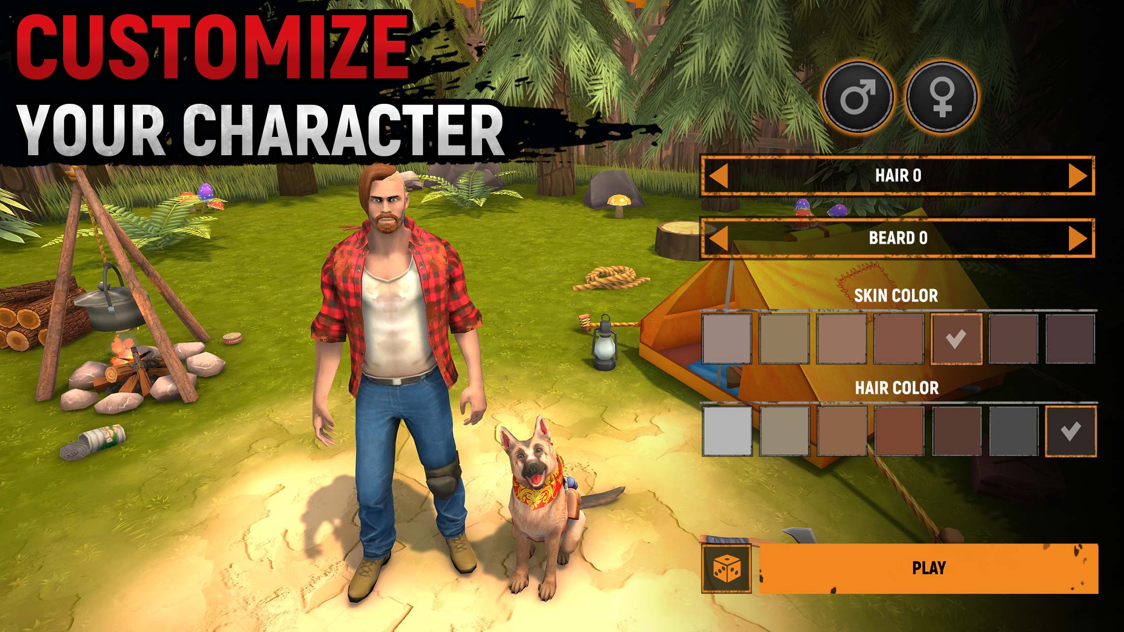 اسکرین شات 3 بازی Let’s Survive - Survival game