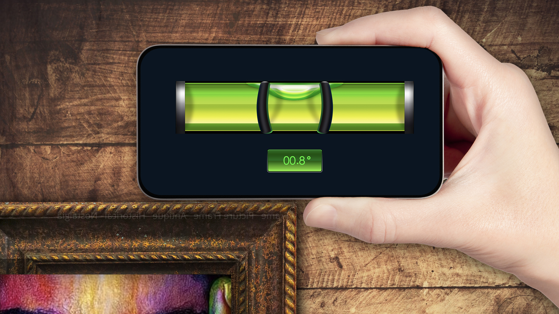 اسکرین شات 1 برنامه Bubble Level - Spirit Level