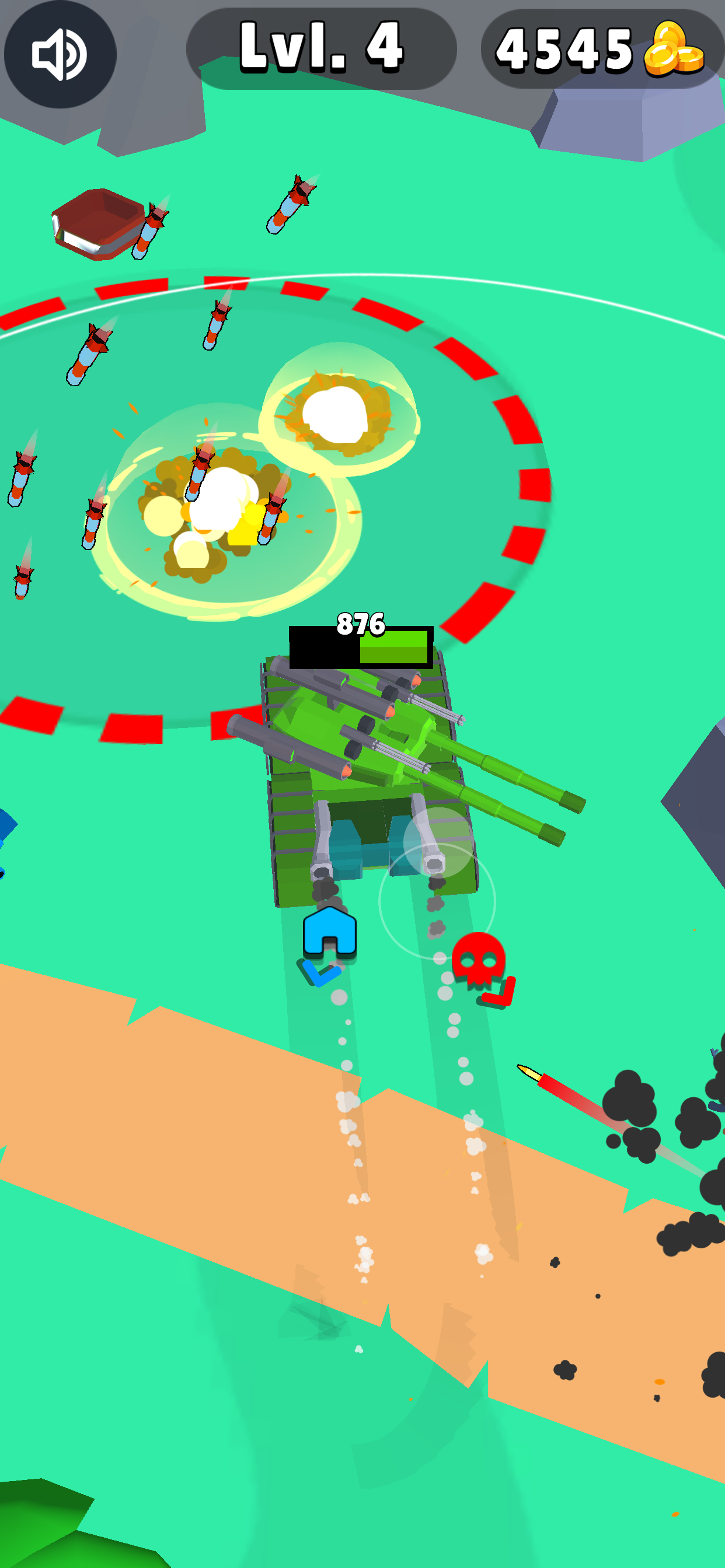 اسکرین شات 4 بازی Tank Commander: Army Survival