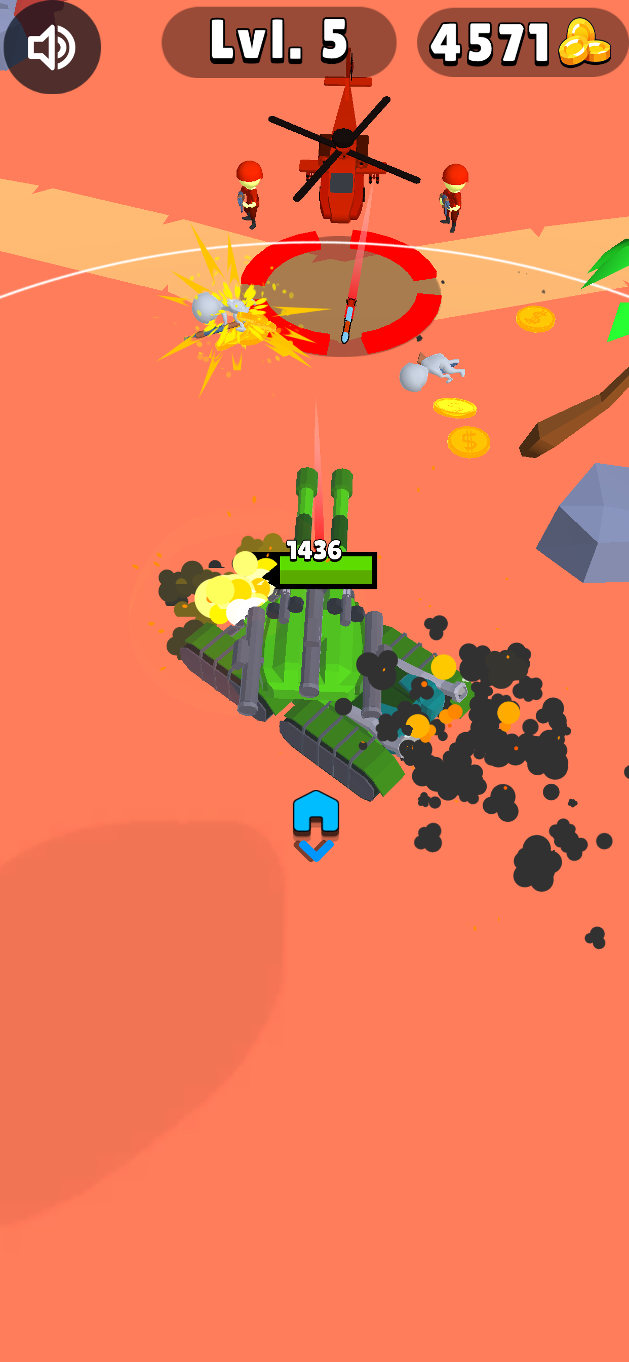 اسکرین شات 6 بازی Tank Commander: Army Survival