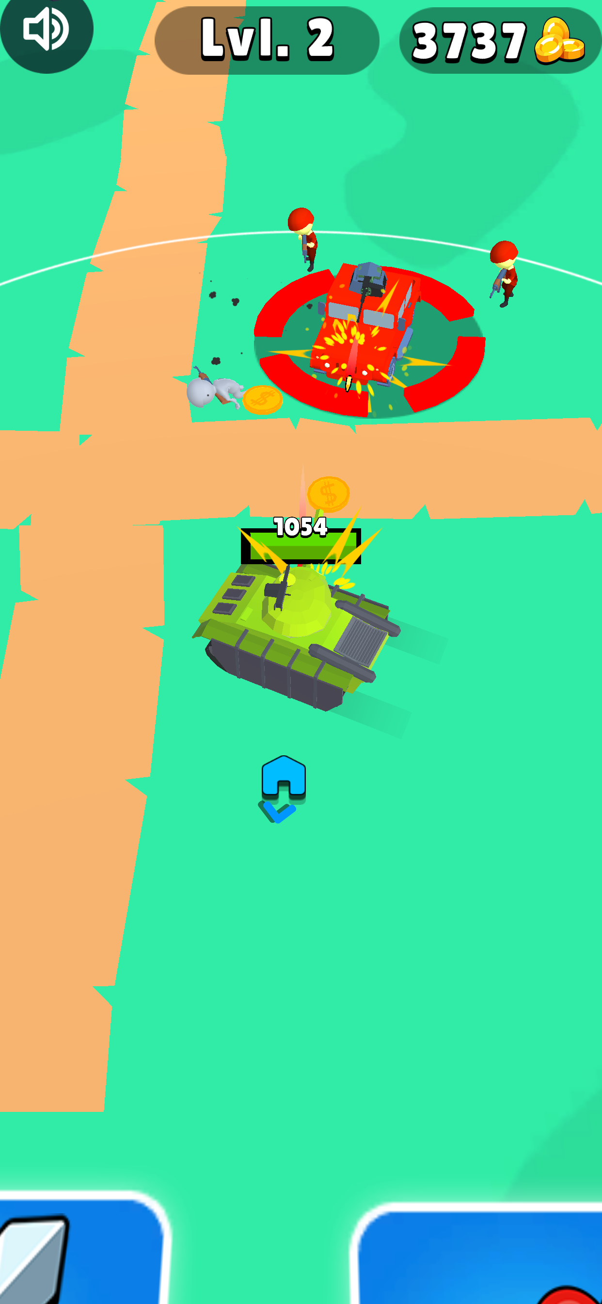 اسکرین شات 5 بازی Tank Commander: Army Survival