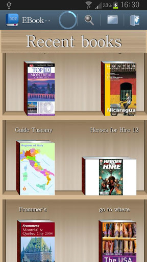 اسکرین شات 2 برنامه Ebook & PDF Reader