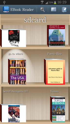 اسکرین شات 1 برنامه Ebook & PDF Reader
