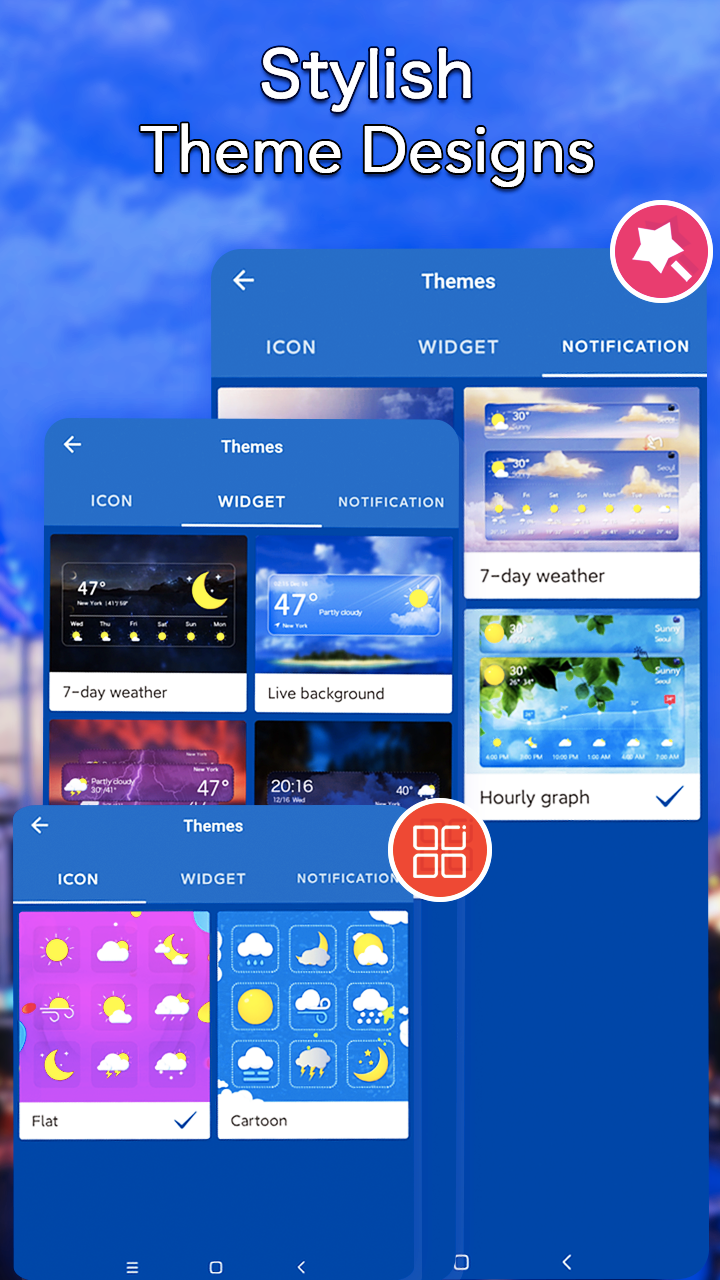 اسکرین شات 4 برنامه Local Weather：Weather Forecast
