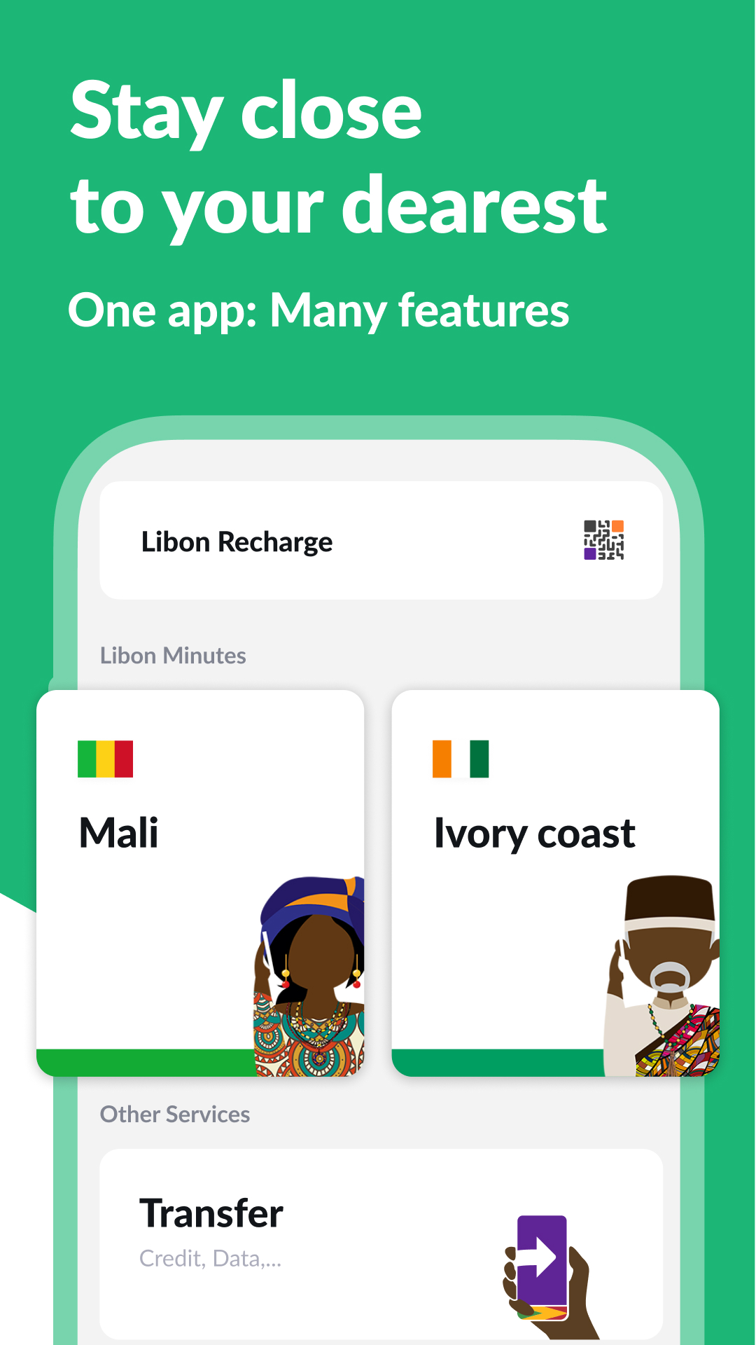 اسکرین شات 6 برنامه Libon: Calls and Recharge